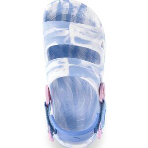 Rugged Shark Nature Sandals TODDLER GIRL SIZE 10 Baby Blue Swirl Waterproof NEW